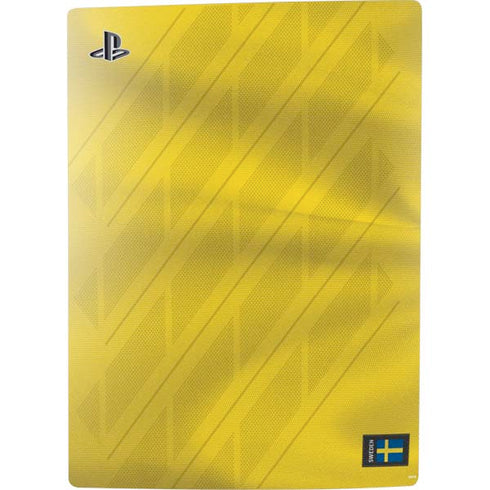 Sweden Soccer Flag PS5 Digital Edition Console Skin
